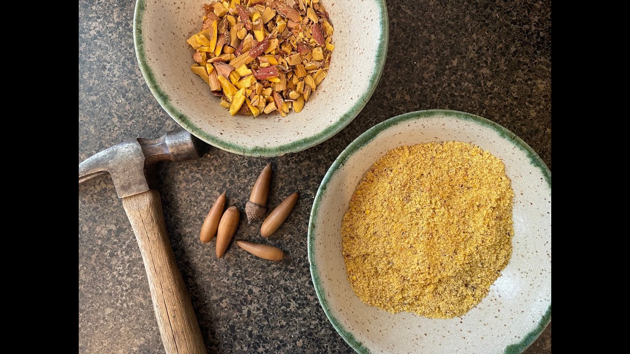 Natural Dyeing with Acorn Tannin