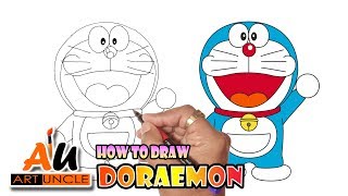 How? Draw Doraemon | Step by Step | In Easy Way (Art Tutorial)