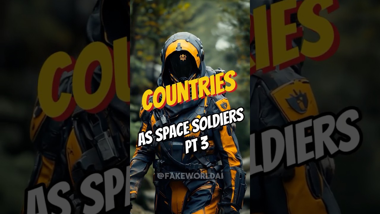 COUNTRIES AS SPACE SOLDIERS PT3! 