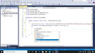 Connection With SQL Server Database