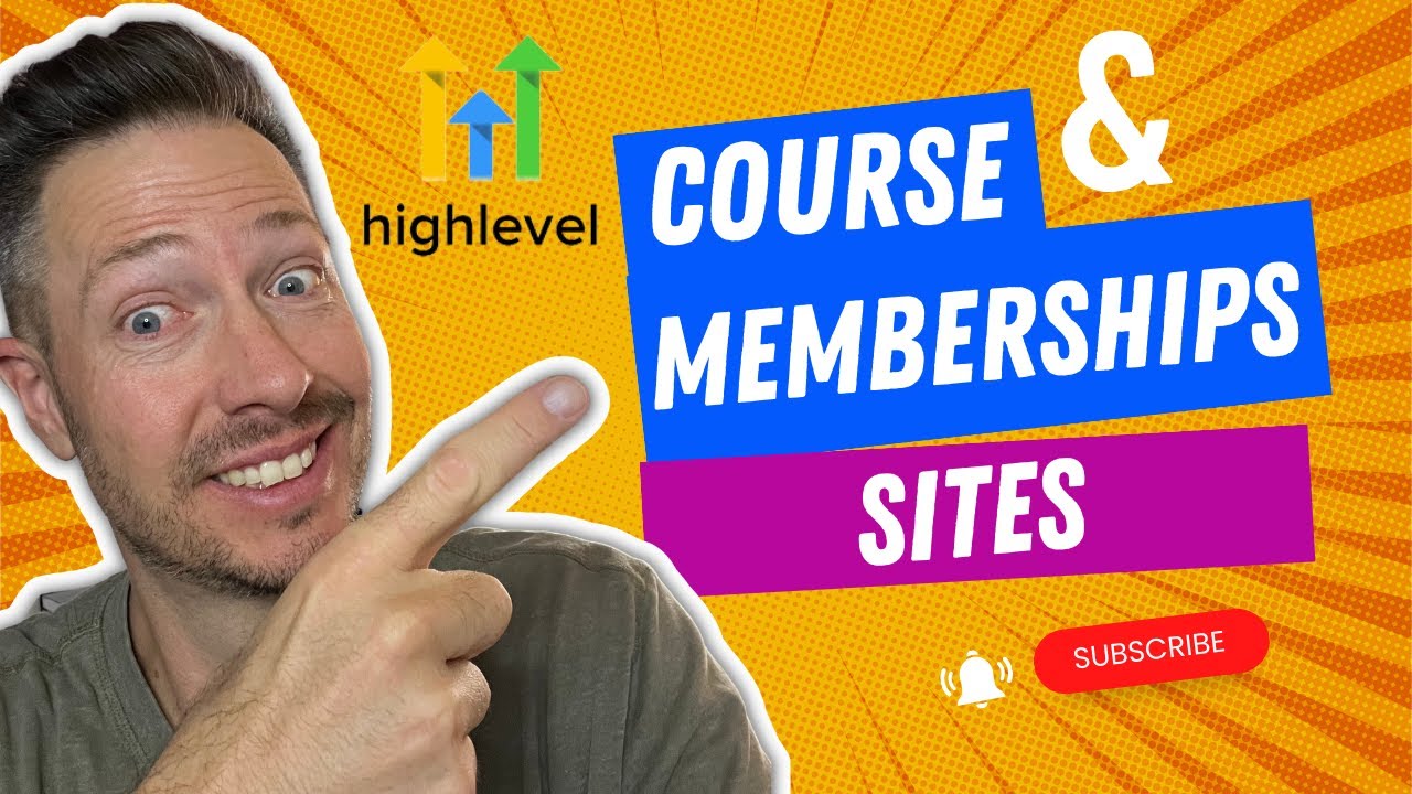 Memberships & Course Sites - Step-by-Step Guide on how to build on (High Level) AgentFlywheel.io