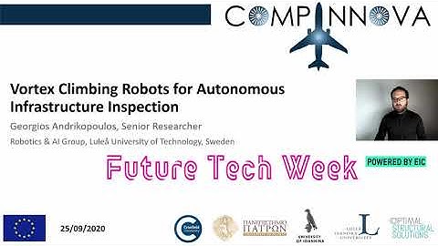 Vortex Climbing Robots for Autonomous Infrastructure Inspection (Future Tech Week 2020)
