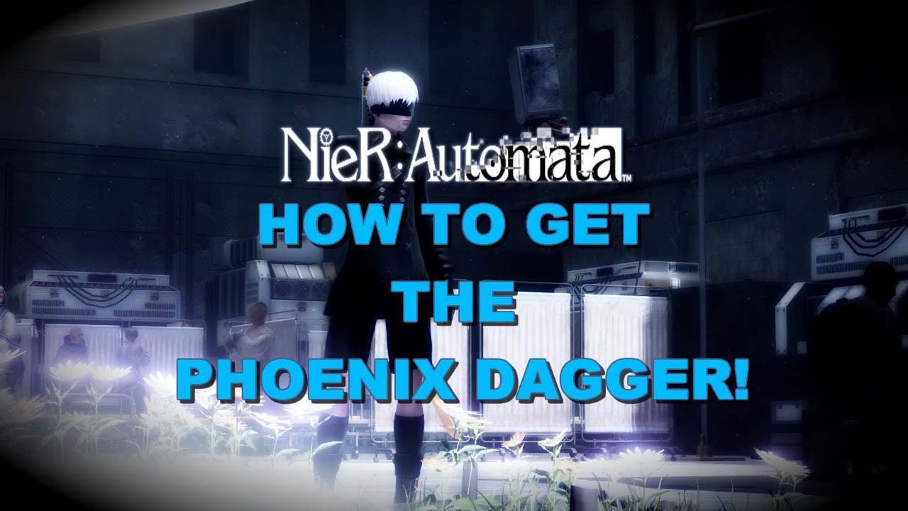 NIER AUTOMATA: Picking up new weapons - Phoenix Dagger!
