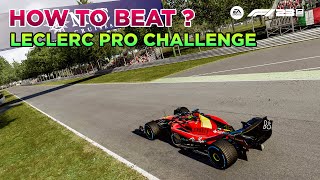 How to Beat Leclerc's Pro Challenge | F1 23 Monza