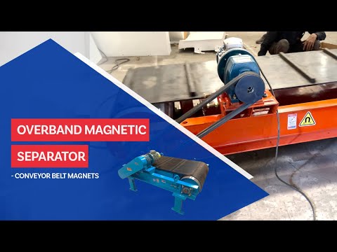 Overband Magnetic Separator - Conveyor Belt Magnets 