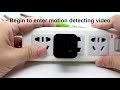 Wall Charger Spy Hidden Camera Operation Video(Update Version)