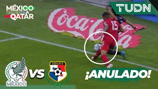¡Estaba fuera! Anulan gol a Jiménez | México 0-0 Panamá | ELIMINATORIA Qatar 2022 | TUDN