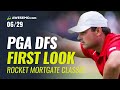 PGA DFS First Look - 2020 Rocket Mortage Classic DFS Picks, Predictions, & Betting