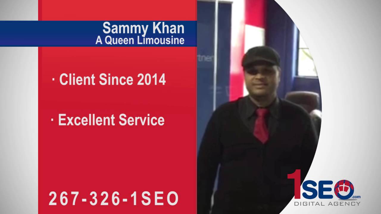 Best Search Engine Optimization Philadelphia  Testimonial - A Queen Limousine - 1SEO.com