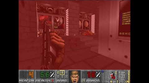 Doom 2 5 Rooms of Doom Level 1 UV Max with Complex Doom (Commentary)