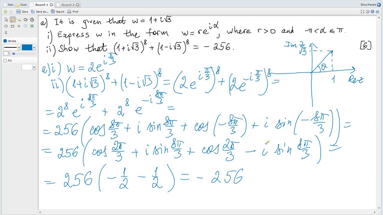 IB Maths November 2025 Past Papers TZ3 AA HL 1-11. Complex numbers