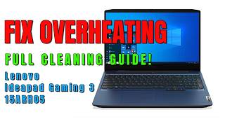 How to Clean &amp; Change Thermal Paste: Lenovo IdeaPad Gaming 3 15ARH05