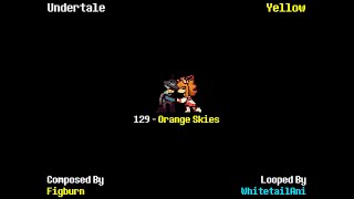 Undertale Yellow - 129 Orange Skies (15 minute loop)