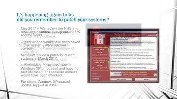 Petya Ransomware variant attacks computers around the world | CSI News Flash 28 June 2017