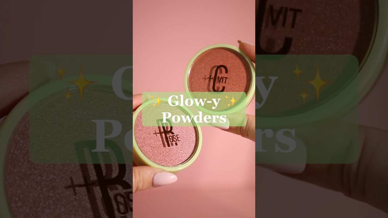 Bring on the Rosy and Vitamin-infused radiance with these two pigments! 🍋🌹 