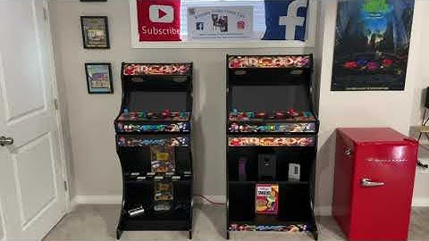 New Model 27” Custom Bartop Arcade CNC Cut From Retropie Video Game Guy