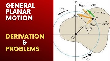 General Planar Motion Derivation And Problems Solutions | Dynamics
