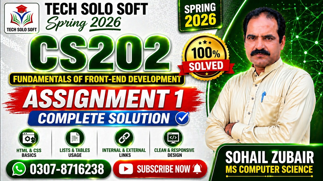 CS202 Assignment 1 Solution Spring 2026 | CS202 Assignment 1 2026 | 100 ...