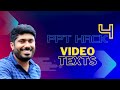 Ppt hack 4  how to make text  powerpoint  sumit varghese