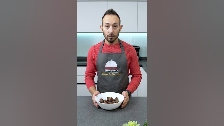Come cuocere le castagne nella friggitrice ad aria - Per castagne che si sbucciano facilmente