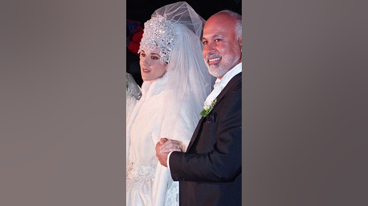 Celine Dion & Rene Angell Wedding | 1994 | trowback