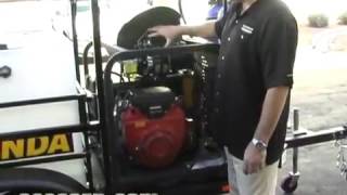 Custom Pressure Washer Trailer - On-Board Water Recycling System