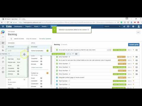 Jira Complete  Flow of a Sprint, from open to Closing Sprint - Jira Tutorial 10