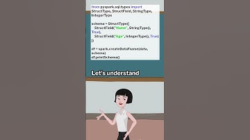 Schema Definition in PySpark. #pyspark 05. #bigdata #datascience #dataengineering #spark #apache