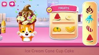 Icecream Cone Cupcake Baking screenshot 4