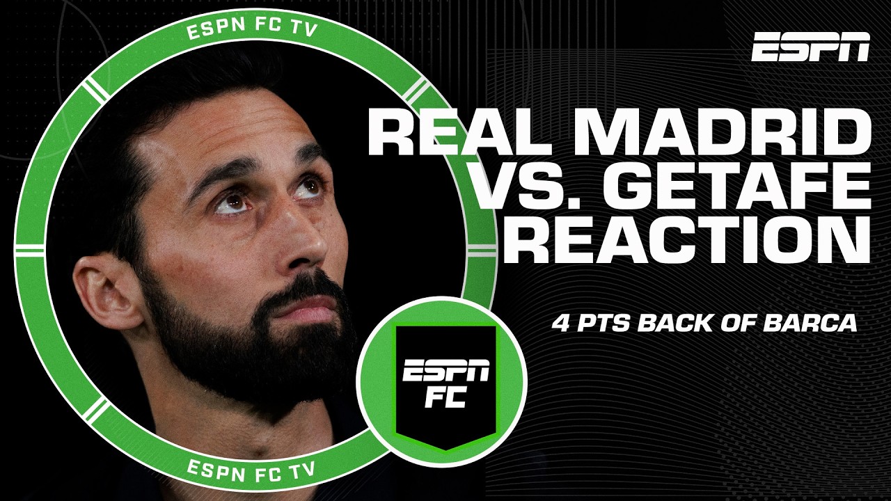 Ale Moreno questions Real Madrid’s game plan after loss to Getafe | ESPN FC