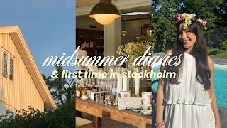 first midsummer in stockholm 🌸 flower crowns, local cafes, midsummer pole & swedish games first midsummer in stockholm 🌸 flower crowns, local cafes, midsummer pole & swedish games