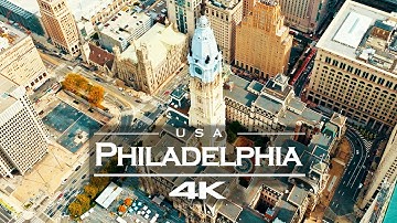 PHILADELPHIA Skyline from Above | Cinematic 4K Drone Video | USA