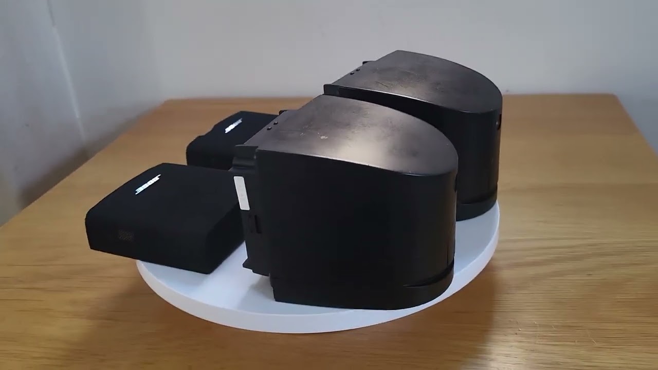 BOSE ACOUSTIMASS Single CUBE Satellite Speakers - One Pair - Black - GWO