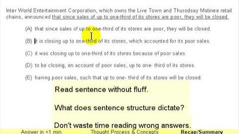 GMATPIll.com - How To Study for GMAT Sentence Correction