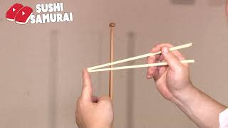 How to use chopsticks properly!A Japanese sushi chef explains how to use chopsticks correctly!