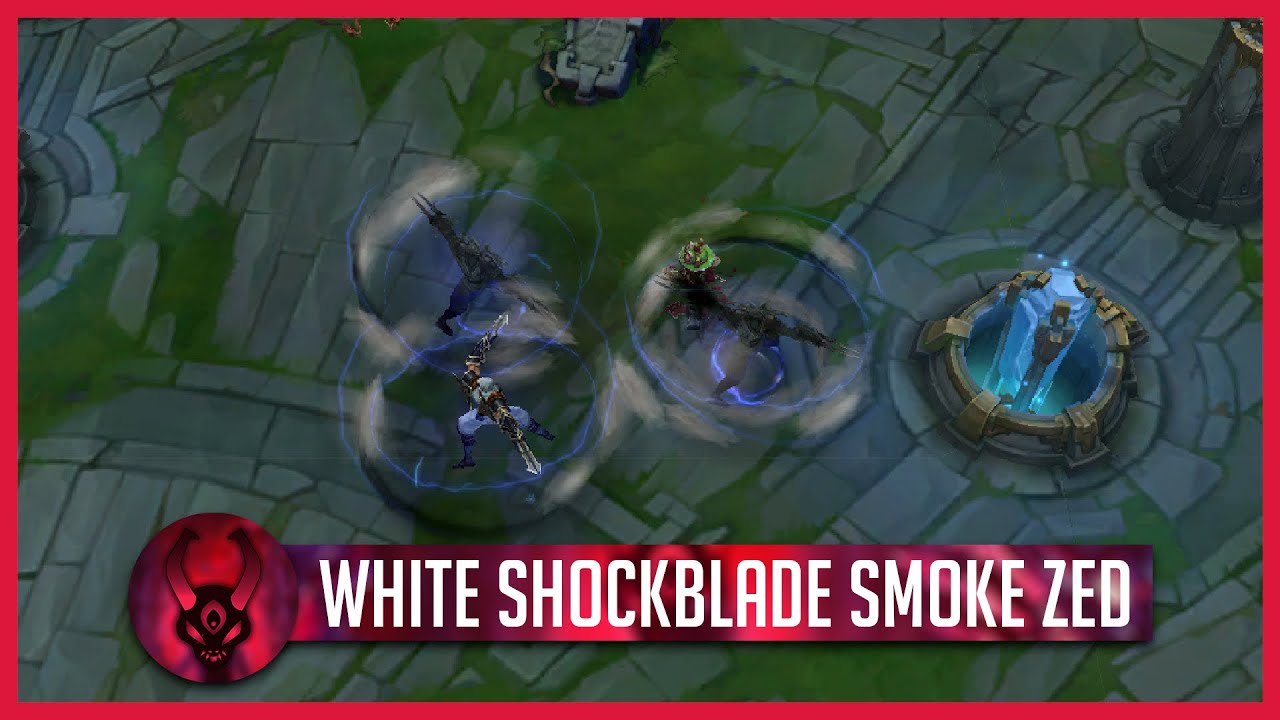 Shockblade Zed White Smoke - KillerSkins