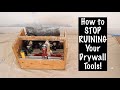 How to Keep Your Drywall Tools Safe!