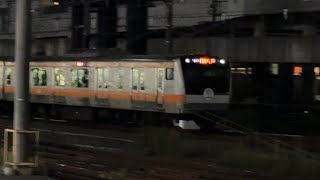 E233系0番台トタT25編成茨城DCヘッドマーク掲出　2023.10.16