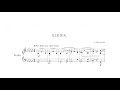 Philipp Scharwenka: Elegy in e flat minor