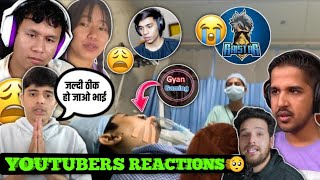 BIN ZAID GAMING REACTION GYAN GAMING ACCIDENT 😭 GYAN GAMING |