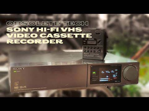 Magnétoscope Sony SLV-SE630 – 6 Têtes HiFi Stéréo – Quasi Neuf – Avec 10 Cassettes VHS