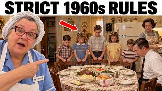 25 STRICT Dinner Table Rules From the 1960s Only Boomers Will Remember