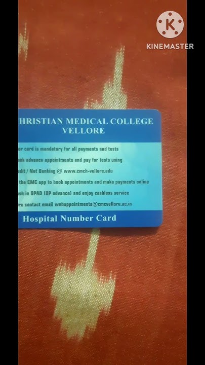 Ques CMC Vellore Patient Card shorts viralvideo short ques-cmc-vellore-patient-card-shorts-viralvideo-short