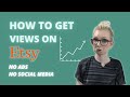 4 Reasons You're Not Getting Views on Etsy & How To Fix Them! | Type Nine Studio