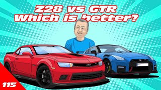 CAMARO Z28 V R35 GT-R: