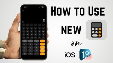 How To Use The New iPhone Calculator! (iOS 18)