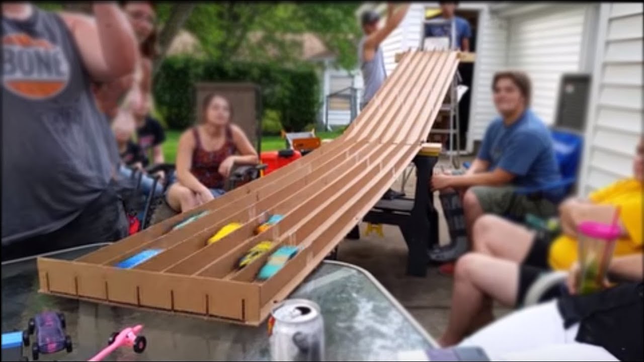 cardboard-pinewood-derby-track-under-20-instructions-youtube