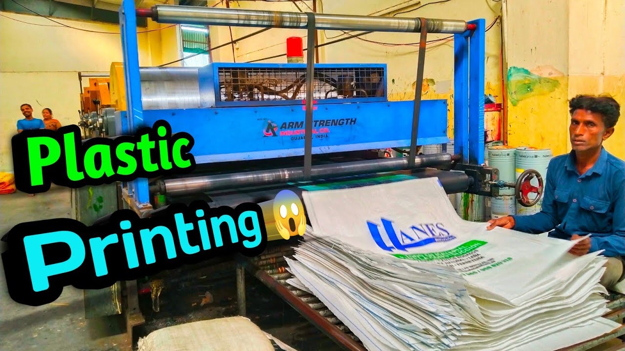 Plastic Printing & FIBC Bag Making 😍 ! Gujarat Factory Vlog 📸 ||