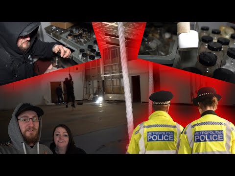 POLICE TURN UP WHILE EXPLORING ABANDONED SCHOOL