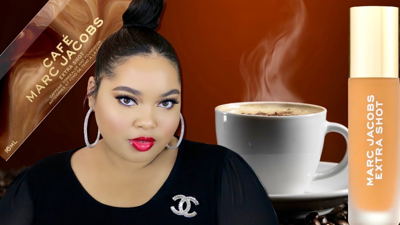 Marc Jacobs Extra Shot Caffeine Concealer and Foundation YouTube
